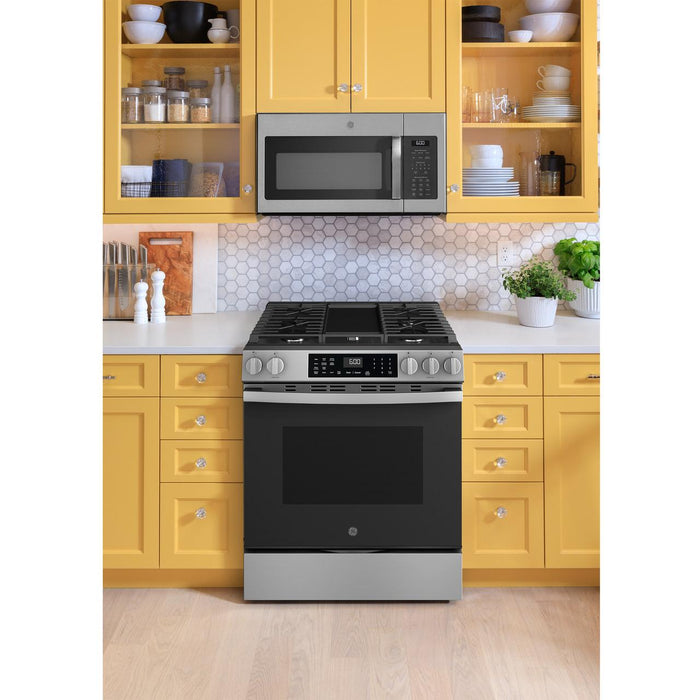 GE 30-inch Slide-in Gas Range with WiFi GGS600AVFS IMAGE 16