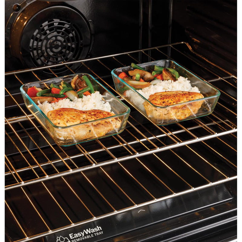 GE 30-inch Slide-in Electric Range with Convection Technology GRS600AVDS IMAGE 12