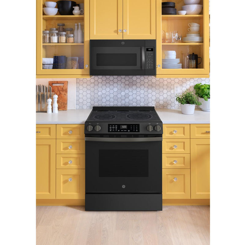 GE 30-inch Slide-in Electric Range with Convection Technology GRS600AVDS IMAGE 15
