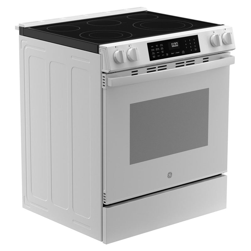 GE 30-inch Slide-in Electric Range with Convection Technology GRS600AVWW IMAGE 14