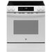 GE 30-inch Slide-in Electric Range with Convection Technology GRS600AVWW IMAGE 1