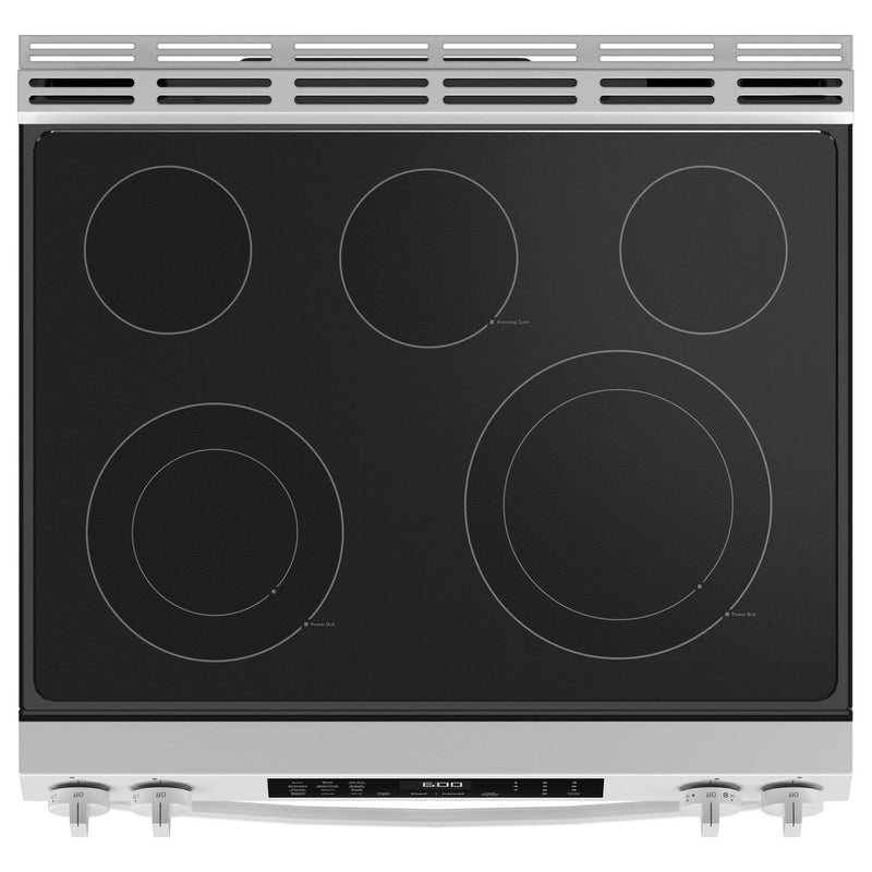 GE 30-inch Slide-in Electric Range with Convection Technology GRS600AVWW IMAGE 4