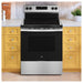 GE 30-inch Freestanding Electric Range with SmartHQ™ GRF400PVSS IMAGE 5