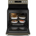 GE 30-inch Freestanding Electric Range GRF500PVES IMAGE 2