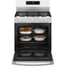 GE 30-inch Freestanding Gas Range with Convection Technology GGF600AVWW IMAGE 2