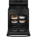 GE 30-inch Freestanding Gas Range with Convection Technology GGF600AVBB IMAGE 2