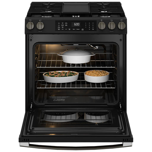 GE 30-inch Slide-in Gas Range with WiFi GGS600AVDS IMAGE 2