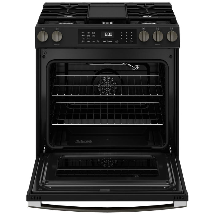 GE 30-inch Slide-in Gas Range with WiFi GGS600AVDS IMAGE 3