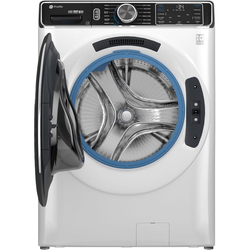 GE Profile 5.3 cu. ft. Front Loading Washer with Microban® Antimicrobial Technology PFW870SSVWW IMAGE 2