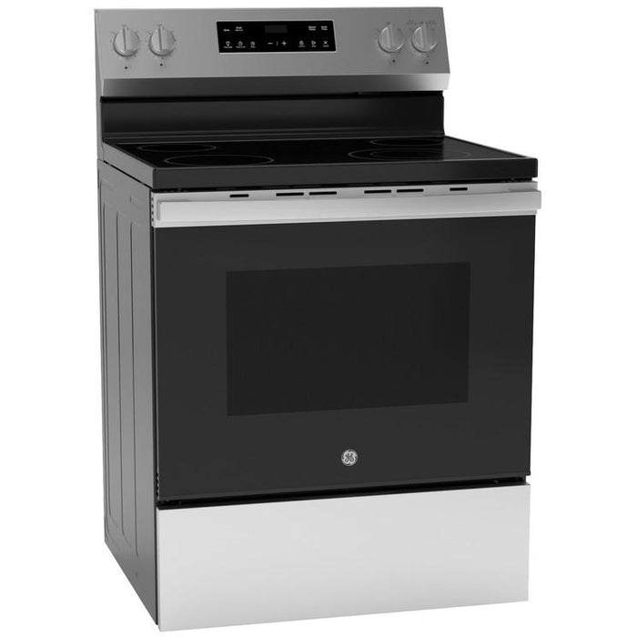 GE 30-inch Freestanding Electric Range with Steam Clean GRF40HSVSS IMAGE 13