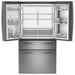 GE Profile 36-inch, 29 cu. ft. Freestanding French 4-Door Refrigerator with WiFi PGD29BYTFS IMAGE 2