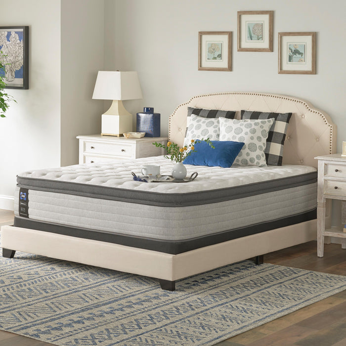 Sealy Garner II Medium Euro Top Mattress (Twin) IMAGE 2