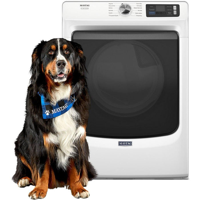 Maytag 7.4 cu. ft. Electric Dryer with Pet Pro Option MED7020RW IMAGE 1