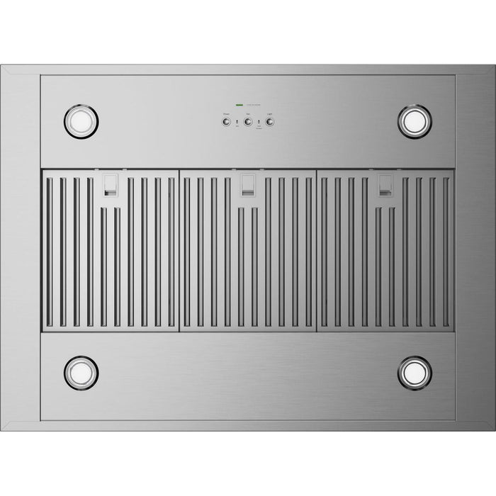 GE Profile 36-inch Island-Mount Chimney Hood UVI1036SRSS IMAGE 2