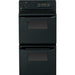 GE 24-inch, 5.4 cu. ft. Built-in Double Wall Oven JRP28BJBB IMAGE 1