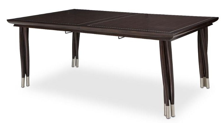 AICO Paris Chic Rectangular Dining Table in Espresso 9003000-409 image