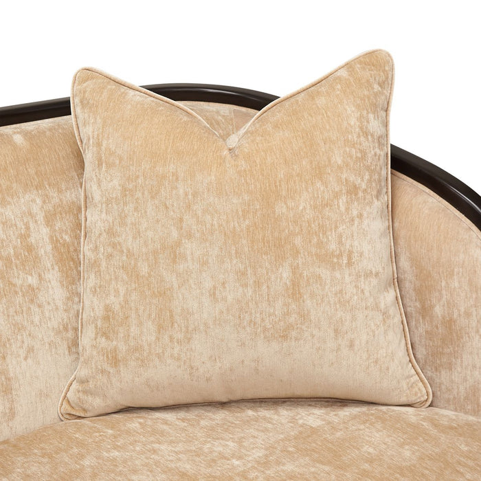 AICO Malibu Crest Sofa in Dark Espresso