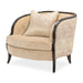 AICO Malibu Crest Living Room Chair in Dark Espresso image