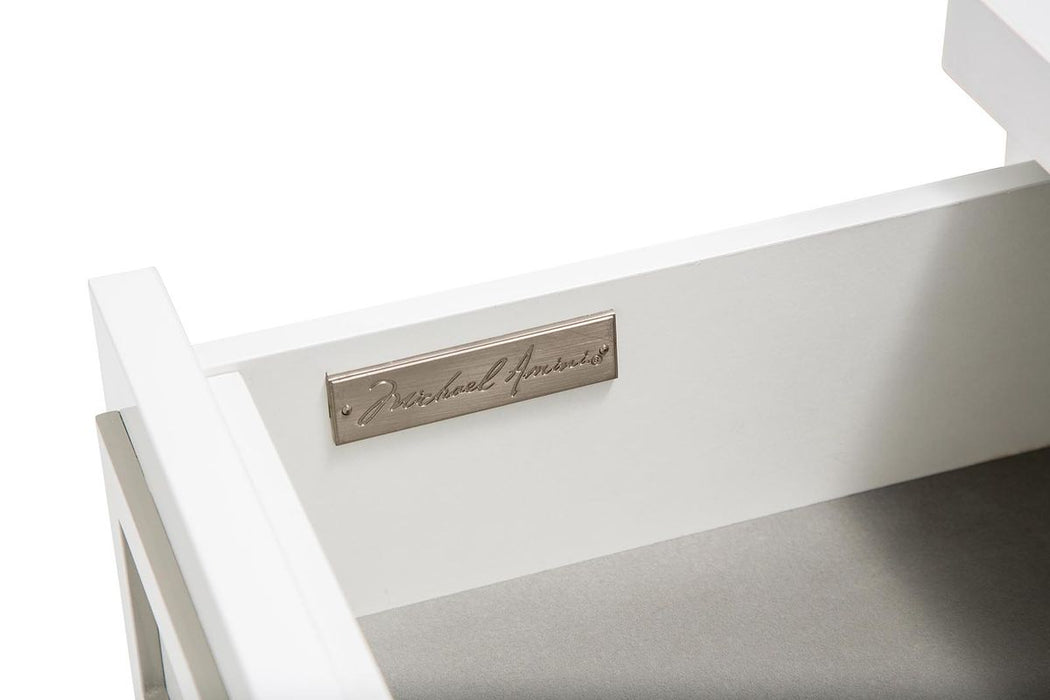 AICO Sky Tower Dresser in White Cloud