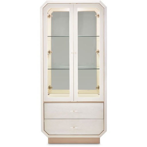 AICO La Rachelle Display Cabinet in Medium Champagne image