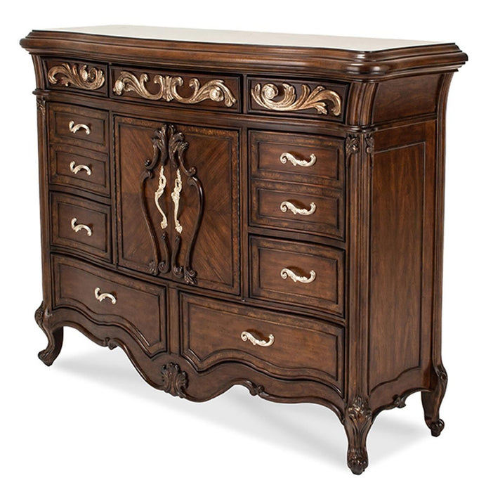 Aico Platine de Royale Tall Dresser in Light Espresso image