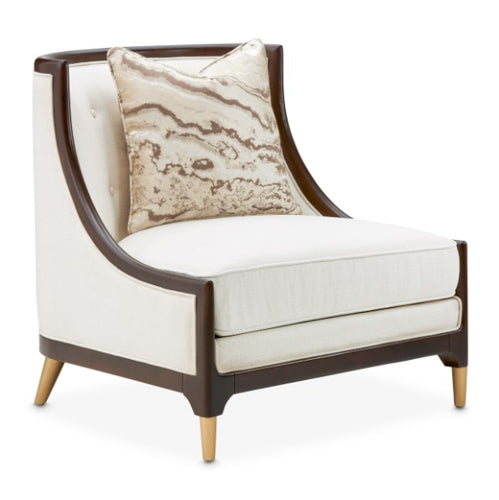 AICO Furniture Belmont Place Accent Chair in Espresso image