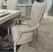 AICO Furniture La Marisia Arm Chair (Se of 2) in Creamy Pearl image