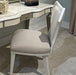 AICO Furniture La Marisia Vanity Chair in Creamy Pearl image