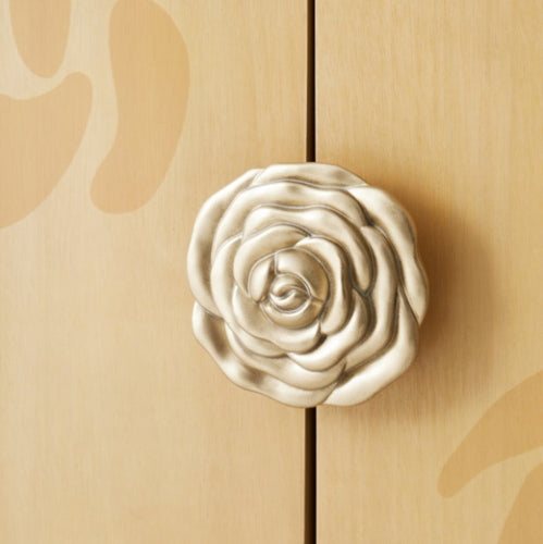 AICO Furniture Camellia Field Sideboard in Caramel