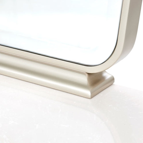 AICO Furniture Camellia Field Dresser Mirror in Caramel