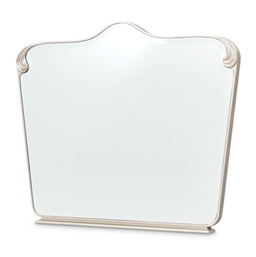 AICO Furniture Camellia Field Dresser Mirror in Caramel