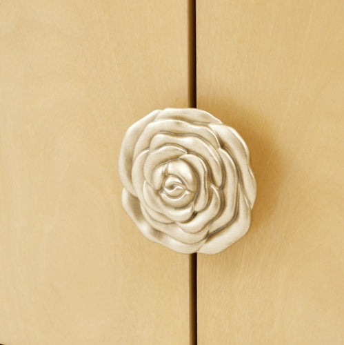 AICO Furniture Camellia Field Media Cabinet in Caramel