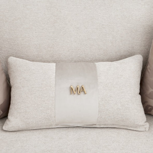 AICO Furniture Camellia Field Sofa in Warm Pecan