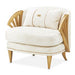 AICO Furniture La Terrazza Accent Chair Starlight in Light Champagne image