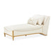 AICO Furniture La Terrazza Chaise Starlight in Light Champagne image