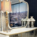 AICO Furniture Scotts Square Wall Mirror in Light Champagne image