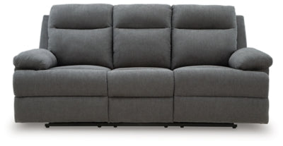 Side-Swipe Reclining Sofa with Drop Down Table - BWO Furniture & Mattresses