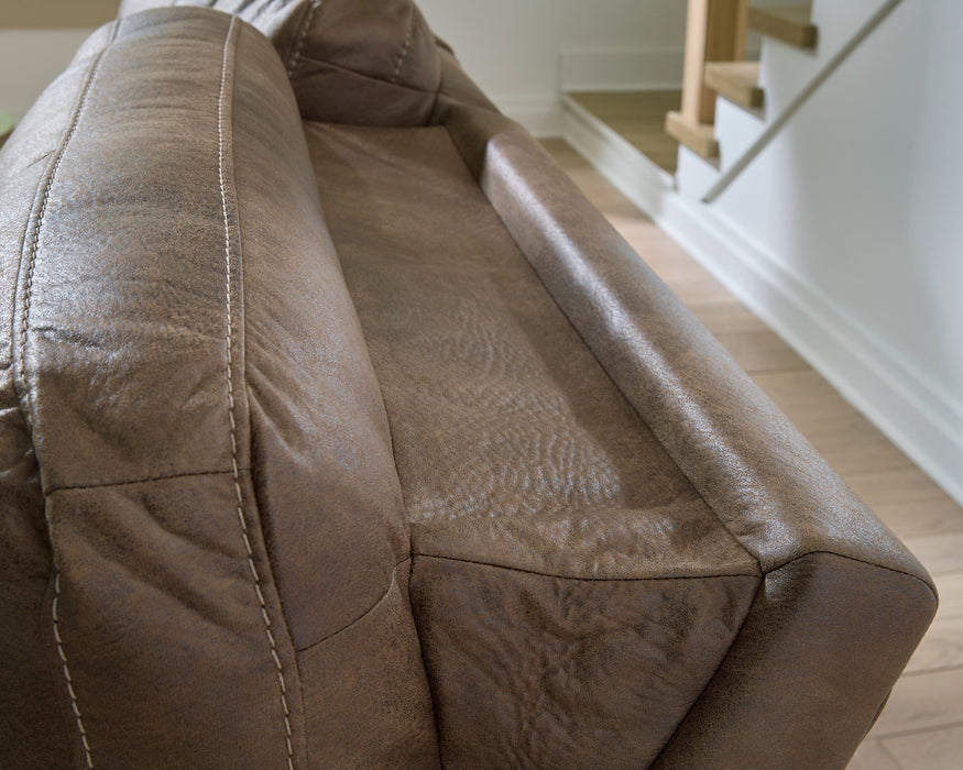 Beckley Place Power Reclining Loveseat with Console - BWO Furniture & Mattresses