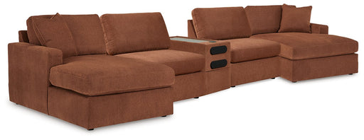 Modmax 5 Piece Sectional with Audio Console - BWO Furniture & Mattresses