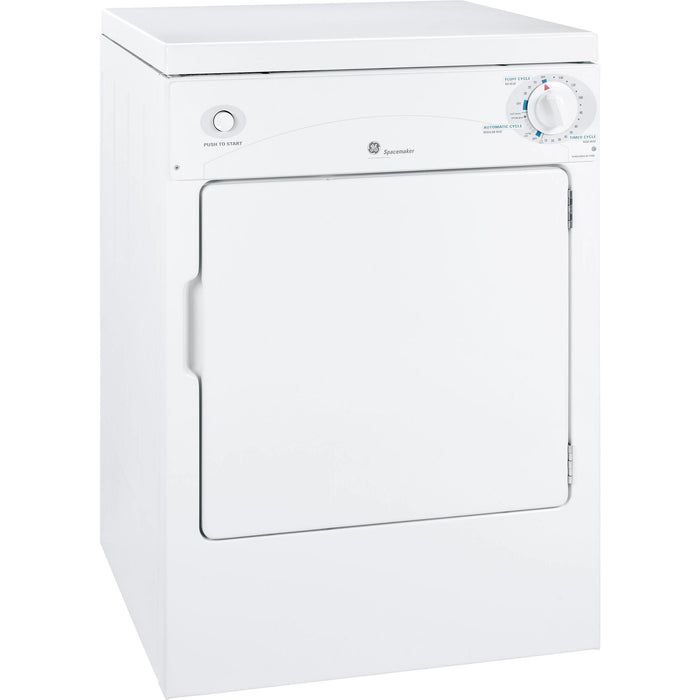 GE 3.6 cu. ft. Electric Dryer DSKP333ECWW IMAGE 2