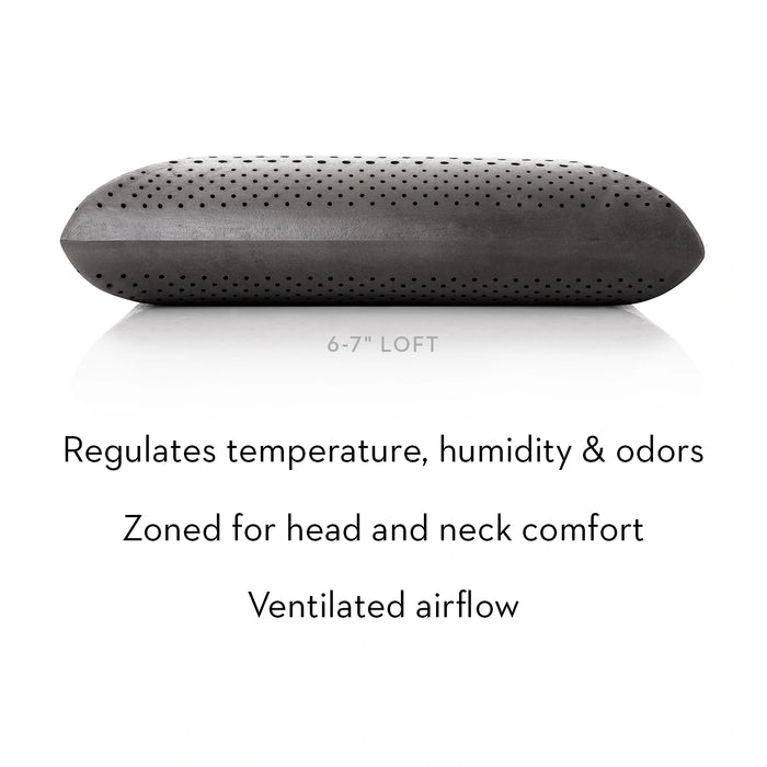 Zoned Dough + Bamboo Charcoal Mid Loft Pillow
