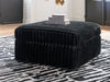 Midnight-Madness Oversized Accent Ottoman - BWO Furniture & Mattresses