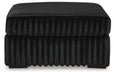 Midnight-Madness Oversized Accent Ottoman - BWO Furniture & Mattresses