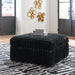 Midnight-Madness Oversized Accent Ottoman - BWO Furniture & Mattresses