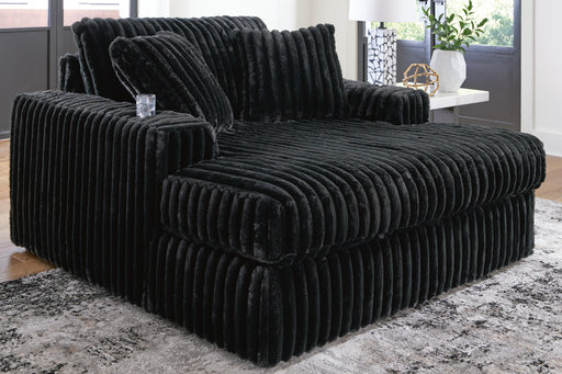Midnight-Madness Oversized Chaise - BWO Furniture & Mattresses