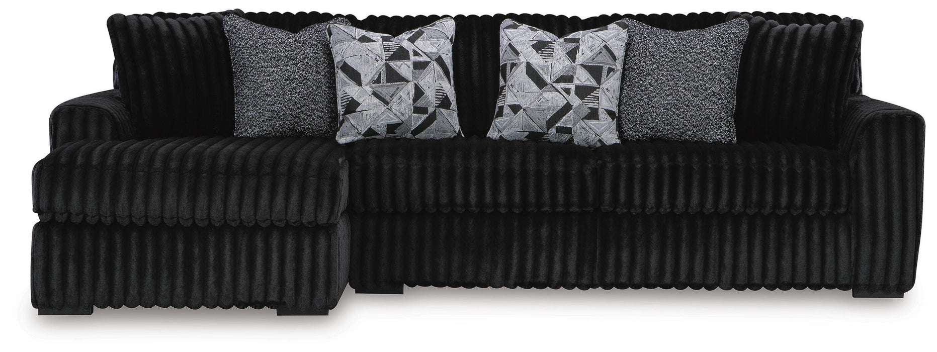 Midnight-Madness Sectional Sofa with Chaise - BWO Furniture & Mattresses