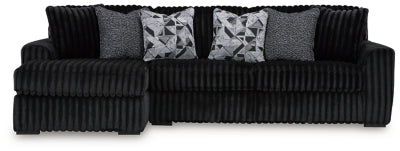 Midnight-Madness Sectional Sofa with Chaise - BWO Furniture & Mattresses