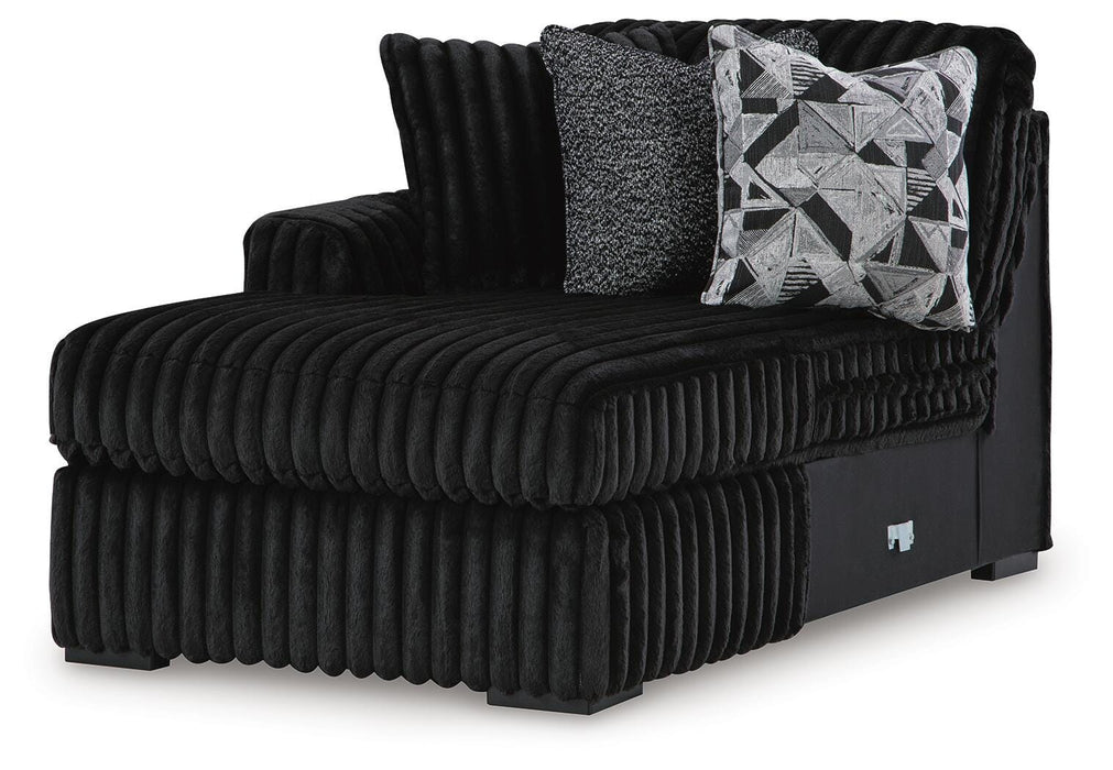 Midnight-Madness Sectional Sofa with Chaise - BWO Furniture & Mattresses