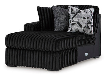 Midnight-Madness Sectional with Chaise - BWO Furniture & Mattresses