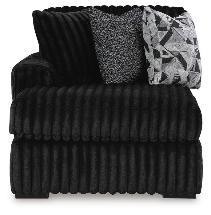 Midnight-Madness Sectional Sofa with Chaise - BWO Furniture & Mattresses